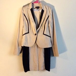BCX Business Attire Dress with Jacket
